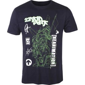 ROCK OFF мъжка тениска Linkin Park - Reanimation Robot - ROCK OFF - LPTS21MN