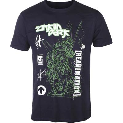 ROCK OFF мъжка тениска Linkin Park - Reanimation Robot - ROCK OFF - LPTS21MN