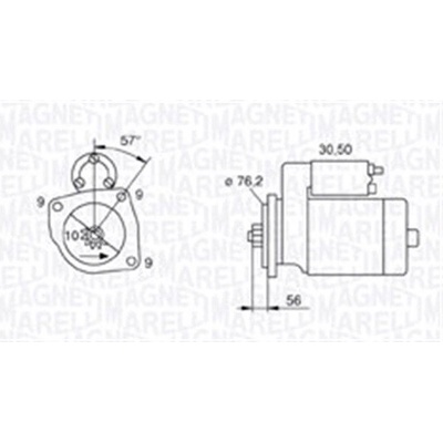 Štartér MAGNETI MARELLI 063720801010
