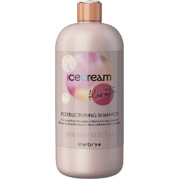Inebrya Restructuring Shampoo With Keratin reštrukturačný šampón s keratínom 1000 ml
