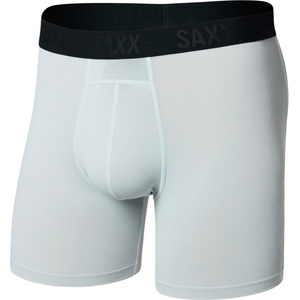Saxx Мъжко синтетично термобельо Saxx Smooth Flex Light Compression Boxer Brief Synthetic base layer - Pearl Grey - размер XL (014-2578-0414)