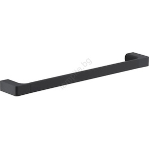 Gedy - Стенна закачалка за кърпи PIRENEI 6, 6x45 см матов черен (SH0106)