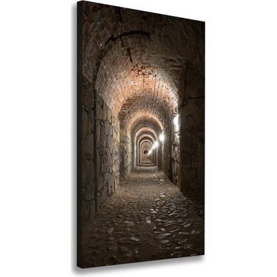 Vertikálny moderný obraz canvas na ráme Pivnice 50x100 cm