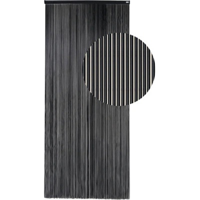 Záves na dvere Art 91 čierna 90x210 cm