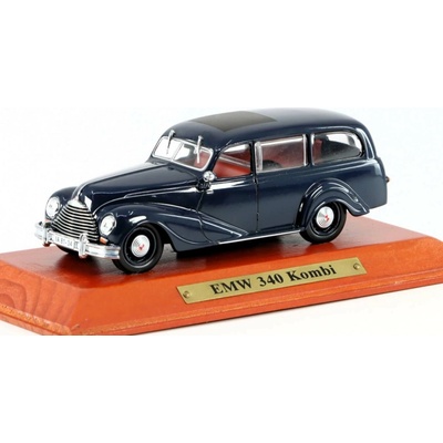 Atlas EMW 340 Kombi tmavě modráčasopis s modelem 1:43