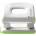 Tetis Metal hole punch green 40 sheets SENSO-13