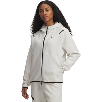 Under Armour Поларена блуза Under Armour Women's Unstoppable Full-Zip Fleece - Summit White
