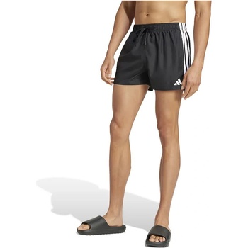 Adidas Бански гащета Adidas 3 Stripes 3´´ swimming shorts - Black (Black / White)