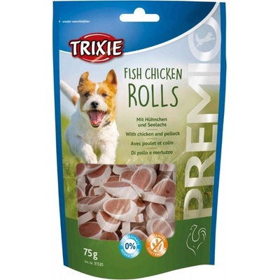 Trixie Premio Ligh Rolls rolky kura a losos 75 g