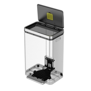 EKO-Europe EKO Кош за разделно събиране X-CUBE- 2 х 20 литра - черен (EKO 936840 - Black) - luxdom