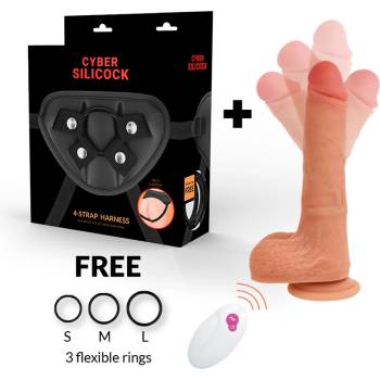 Image 1 of Cyber Silicock страп-он mr rick дистанционно