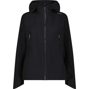CMP Дамско водоустойчиво яке CMP Women's Jacket Fix Hood 36Z0526 Waterproof jacket - Antracite / Cool Blue - размер 48 (EU) (102-5400-0118)