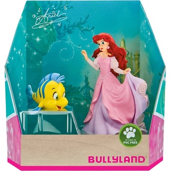 BULLYLAND Комплект колекционерски фигурки Bullyland - Walt Disney, Ариел и Флаундър (BL13437)