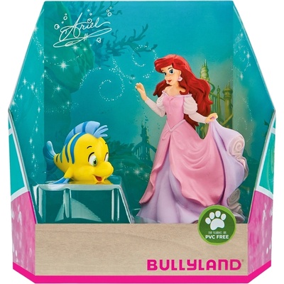BULLYLAND Комплект колекционерски фигурки Bullyland - Walt Disney, Ариел и Флаундър (BL13437)