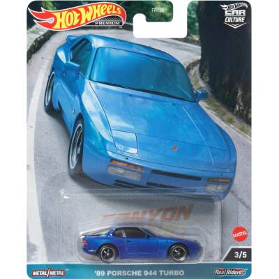 Mattel Hot Wheels Premium Canyon Warriors 89 Porsche 944 Turbo