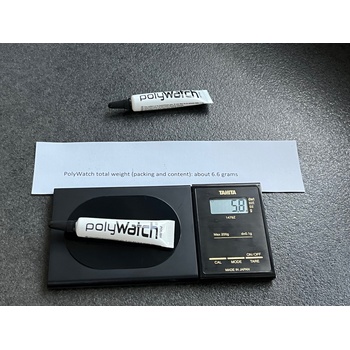 PolyWatch Комплект от 2 броя полираща паста PolyWatch 5g за ремонт на пластмасови и акрилни стъкла на часовници - ВИЖТЕ СНИМКИТЕ