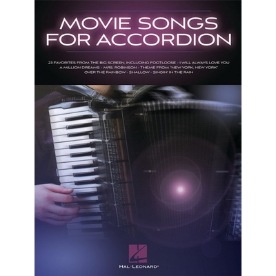 Movie Songs for Accordion noty na akordeon – Zbozi.Blesk.cz