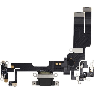 AppleKing nabíjecí a audio flex konektor pro iPhone 14 - černý
