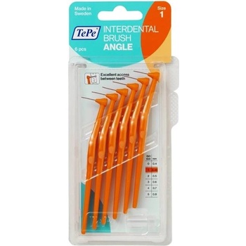 TePe Интердентални четки Angle, 0.45 mm, размер 1, 6 броя