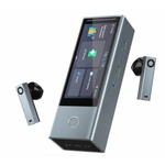 Timekettle Професионални безжични слушалки за превод TIMEKETTLE X1 Meeting, До 5 езика едновременно, Български и още 45 езика AI translator, ANC, 8 часа автономност, Сив (8517629400)