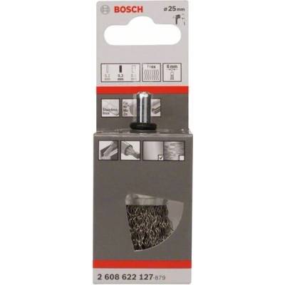 BOSCH Štětcový kartáč, zvlněný drát, 25×0,3 mm, nerezová ocel 25 mm, 0,3 mm 2608622127
