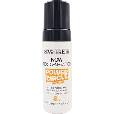 Selective Professional Now Texture Power Circle Modeling Curl Mousse 150 ml