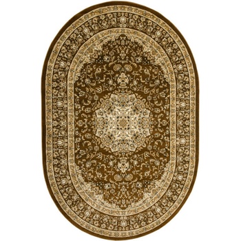 Najkoberce Super Rose 3619A ornament hnedý / béžový / krémový