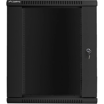 Lanberg Комуникационен шкаф Lanberg WF01-6415-10B, 19", 15U, 600 x 450 x 774, черен (WF01-6415-10B)
