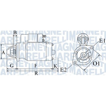 Štartér MAGNETI MARELLI 063720162010