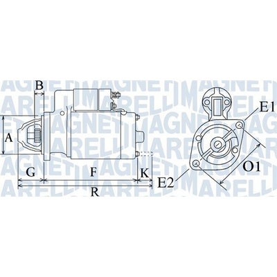 Štartér MAGNETI MARELLI 063720162010