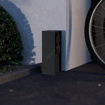 EGLO 901031 - Външна колонка за контакти PARK IP54 SCHUKO антрацит (EG901031)