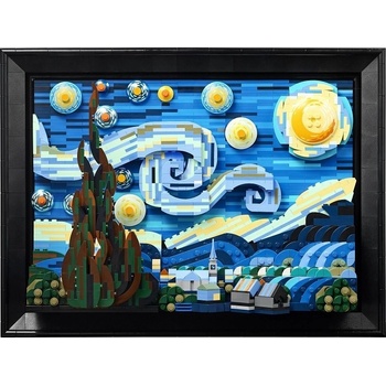 LEGO® Ideas 21333 Vincent van Gogh Hvězdná noc