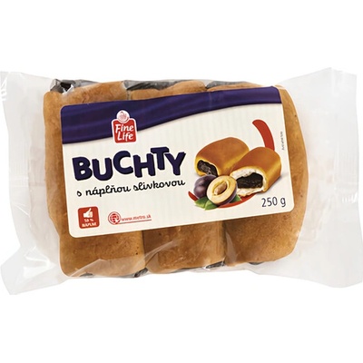 Fine Life Buchty so slivkovou náplňou