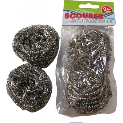 JANEGAL nerezová drôtenka na umývanie riad 2ks