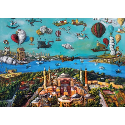 KS Games - Puzzle Migration Routes - Hagia Sophia - 2 000 piese