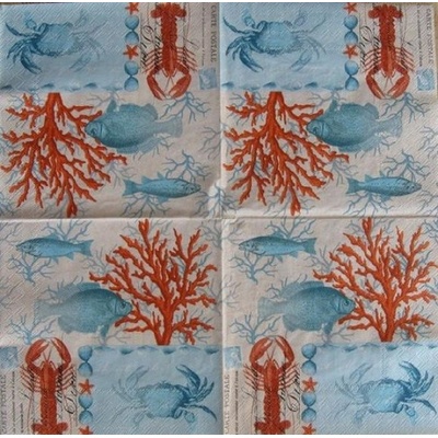 Ambiente obrúsky Vodní svět 33x33cm