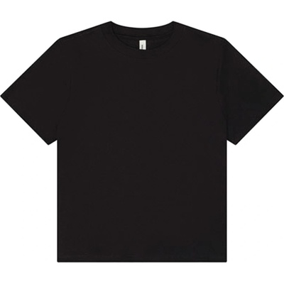 Organic Basics True Heavy Boxy Tee Black