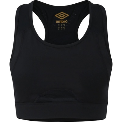 Umbro Women's Train Medium Impact Sports Bra - Black