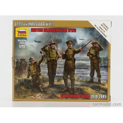 Zvezda Figúrky Soldati Vojaci vojenskí britskí 1944 / 1:72