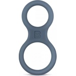 Boners Двоен силиконов пенис пръстен Boners Cock and Ball Ring
