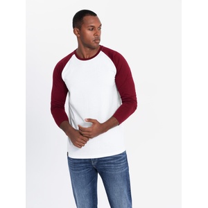 Ombre Clothing Мъжка тениска с дълъг ръкав с щампа - черна V1 OM-LSPT-0119 Ombre Clothing Ombre Clothing | Cherven | МЪЖЕ | XL