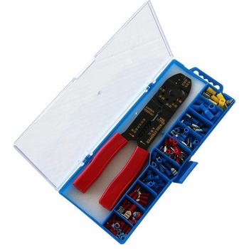 Image 1 of Commel Комплект клещи за кримпване и 10 х 10 изол. кабелни (c365-751)