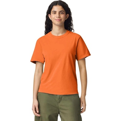Unisex silnější tričko Comfort Colors terakotová rudá