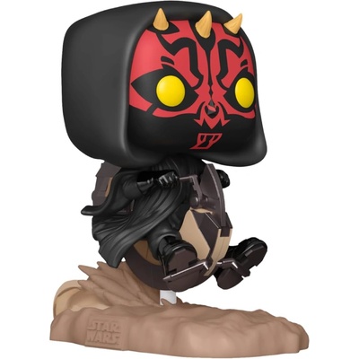 Funko Pop Rides Deluxe Star Wars Ep1 The Phantom Menace Anniversary Darth Maul On Bloodfin Speeder 705 11cm