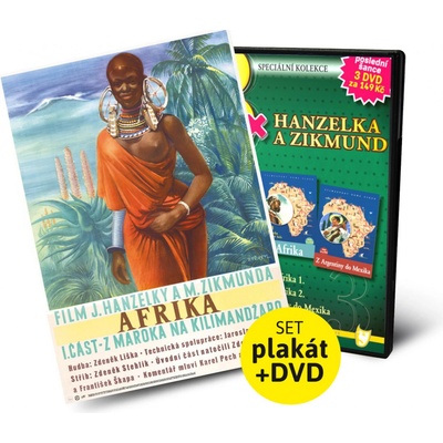 Afrika 1. 2. díl Z Argentiny do Mexika DVD