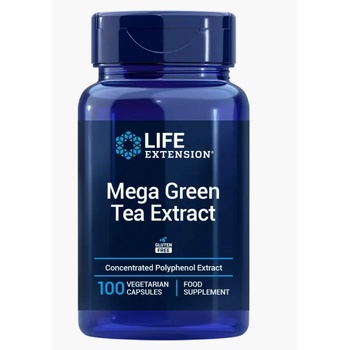 Life Extension Mega Green Tea Extract, екстракт от зелен чай, 100 капсули, ЕС