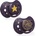 LOVI Силиконови залъгалки Lovi - Stardust, 0-3 m, 2 броя, Лилави (22/892_vio)