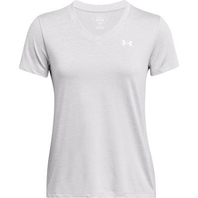 Under Armour Tech Twist V-Neck Short Sleeve Womens - Halo Grey