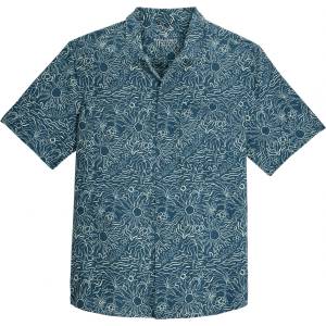 Royal Robbins Мъжка риза с копчета Royal Robbins Salathe Sun Shirt S/S Shirt - Orion Blue Solar Pt (033-3228-0211)