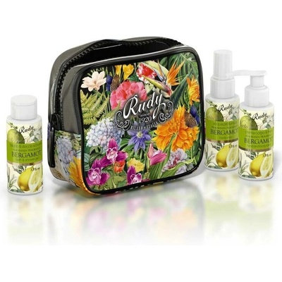 Rudy Profumi s vůní Bergamot sprchový gel 100 ml + tělový krém 100 ml + parfemovaný sprej 100 ml dárková sada